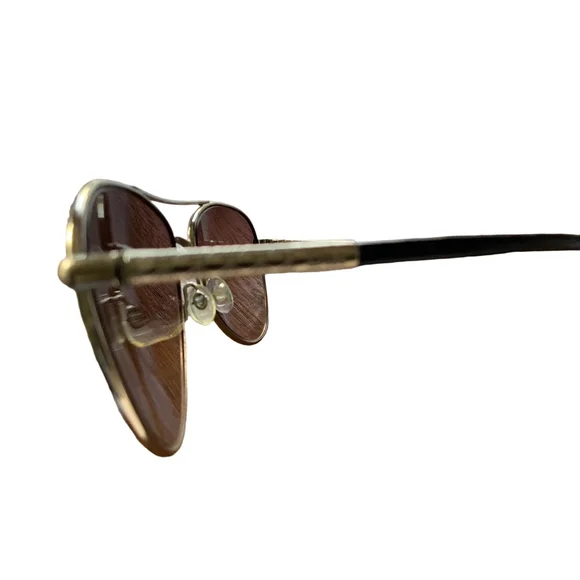 Christian Dior Aviator Sunglasses Vintage Brown Gold - Picture 8 of 10